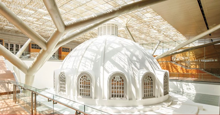 11 The rotunda dome at Supreme Court Terrace, National Gallery Singapore