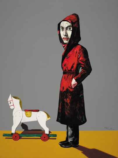 14 《肖像》 200 x 150cm 布面油画 2004 ©曾梵志工作室