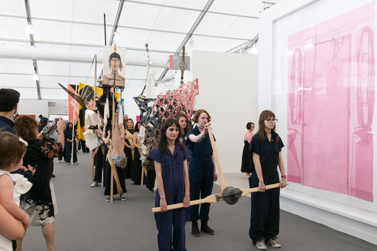 8 Lara Schnitger, SUFFRAGETTE CITY, Anton Kern Gallery, Live program,